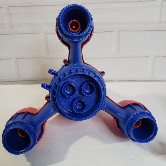 Green Toys Red and Blue Space Rocket Ship Toy with Astronauts Figures Toddler - Picture 8 of 10